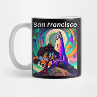 Coit tower v1 Mug